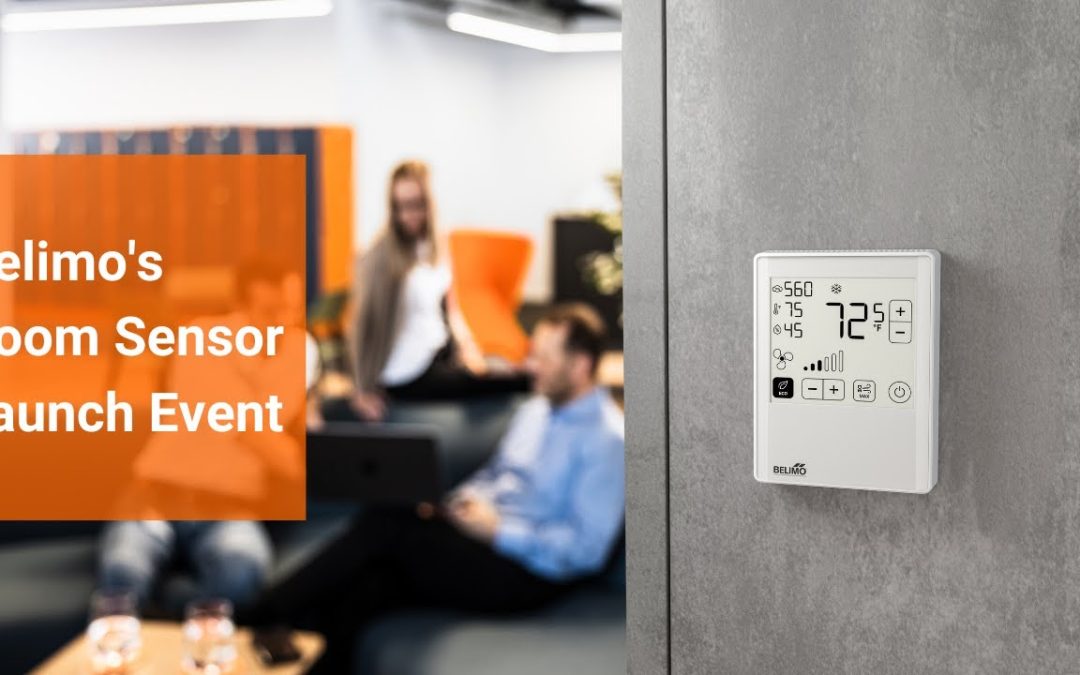 Belimo Room Sensor Red Dot Winner for Comfortable and Healthy Indoor Air