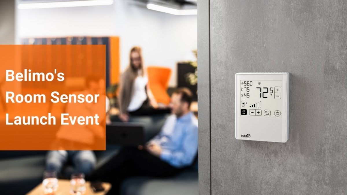 Belimo Room Sensor Red Dot Winner for Comfortable and Healthy Indoor Air