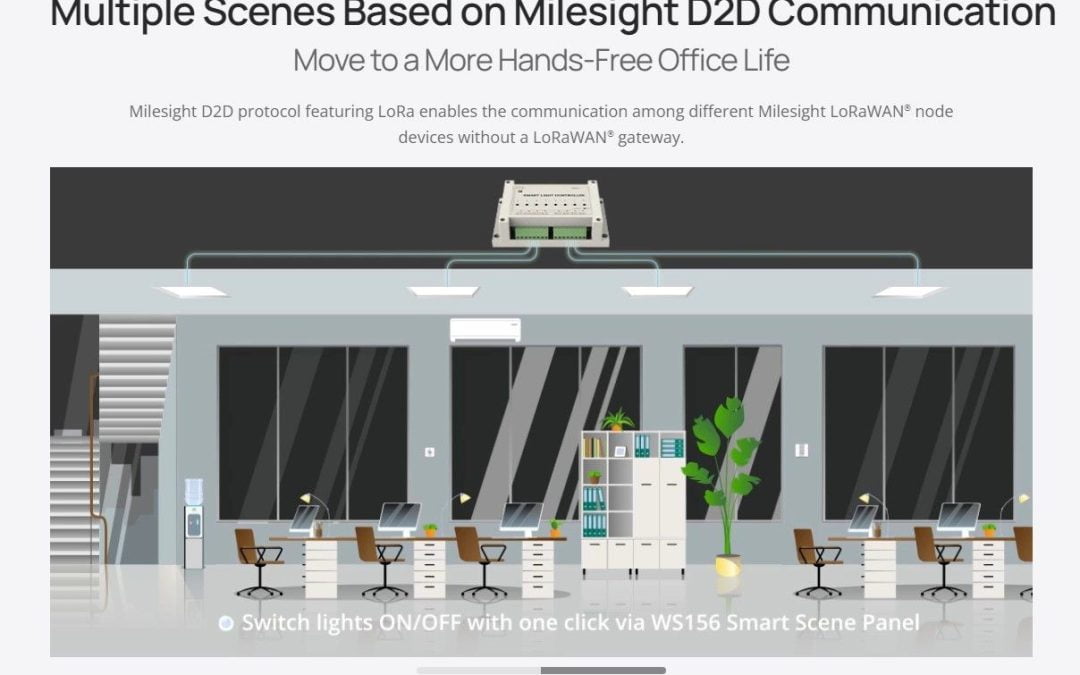 Smart Light Controller 8-circuit Zoning kWh Meter EnMS D2D LoRaWAN