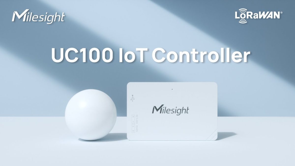LoRa to Modbus IoT Controller/Gateway Milesight UC100 LoRaWAN D2D