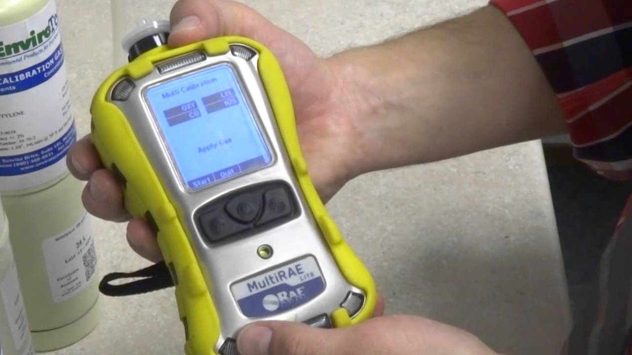 MultiRAE Maintenance Span Gas Calibration Explained StepbyStep